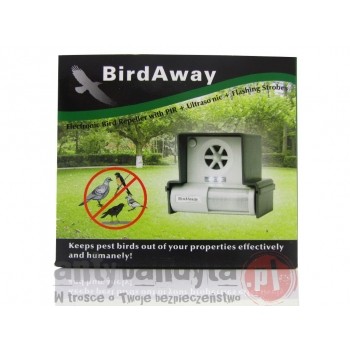 Ultradźwiękowy Odstraszacz ptaków Birdaway LS-987BF